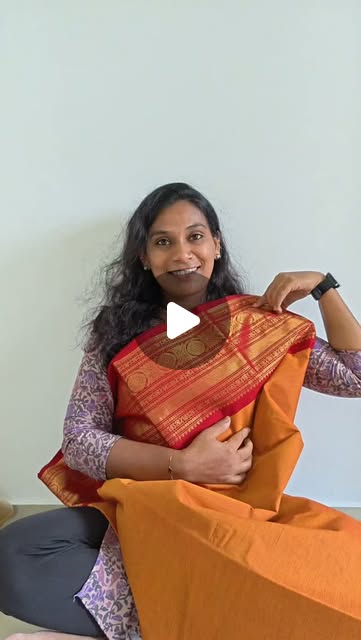 Blue Chettinad Saree with Gold Zari
